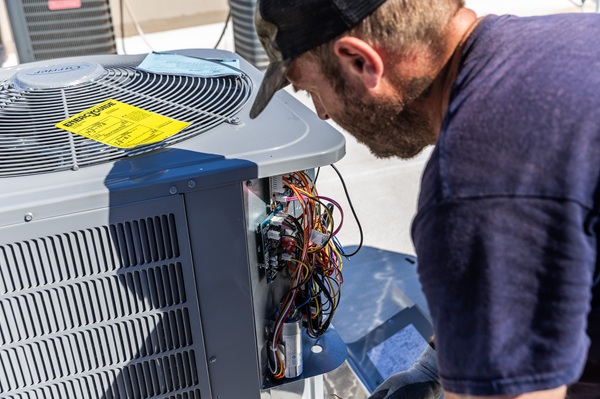 AC installation & replacement in progress